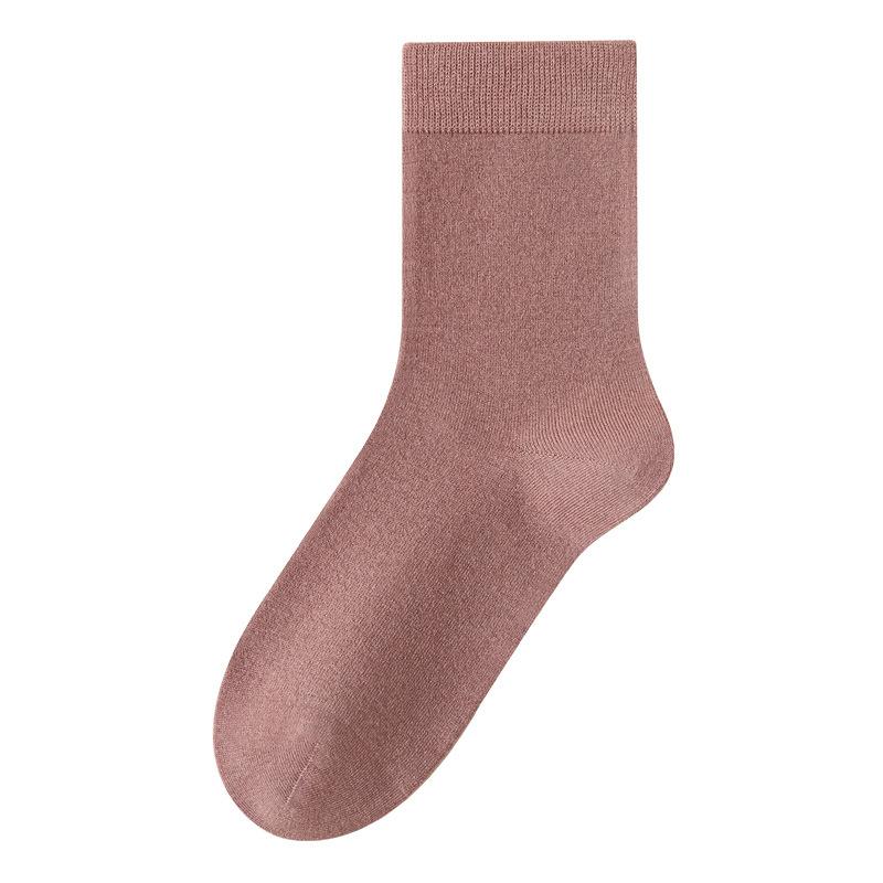 Woolen Thermal Socks for Autumn and Winter, Women's Heat-storing, Deodorizing and Antibacterial Mid-tube Socks, and Autumn Stockings