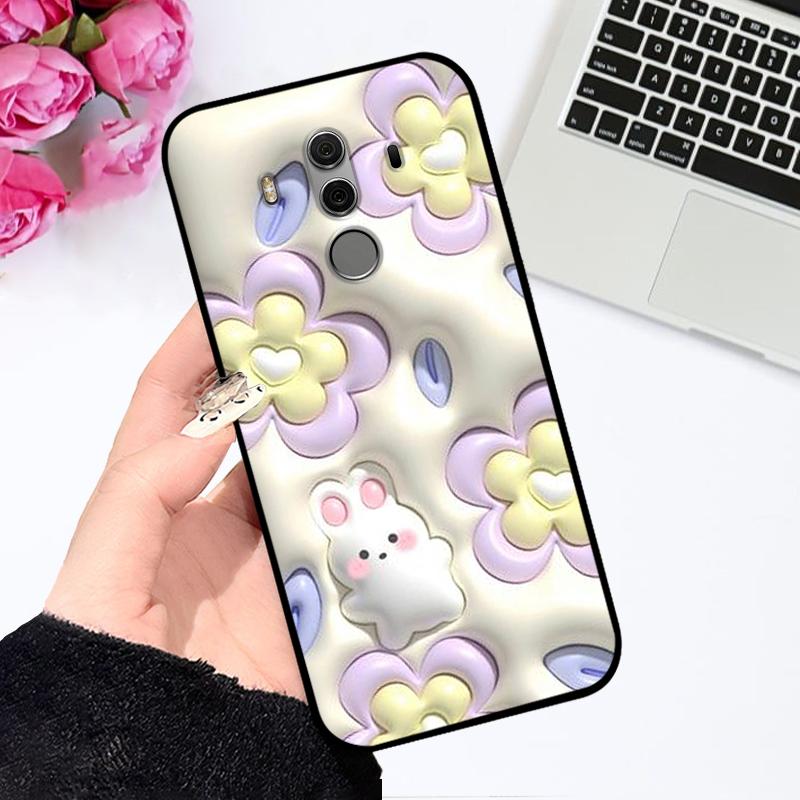 For Mate 10 Pro Case Mate10 TPU Soft Silicone Phone Cover For Huawei Mate 10 Lite Fashion Shockproof Funda Nova 2i Bumper Cute