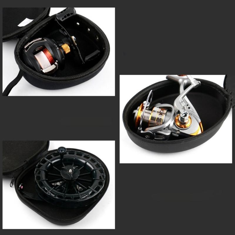 Fishing Reel Protective for Case for Baitcasting Drum Spinning-Raft Reels Convenient Fishing Accessories Fishing Reel Ba