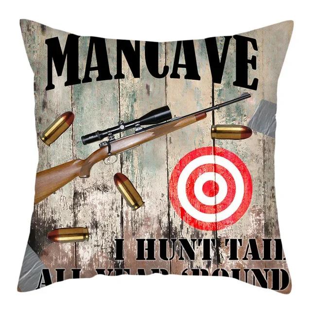 Dart Design Cushion Cover Realistic Printing Pillowcase Home Bedroom Hotel Car   Wedding Gift