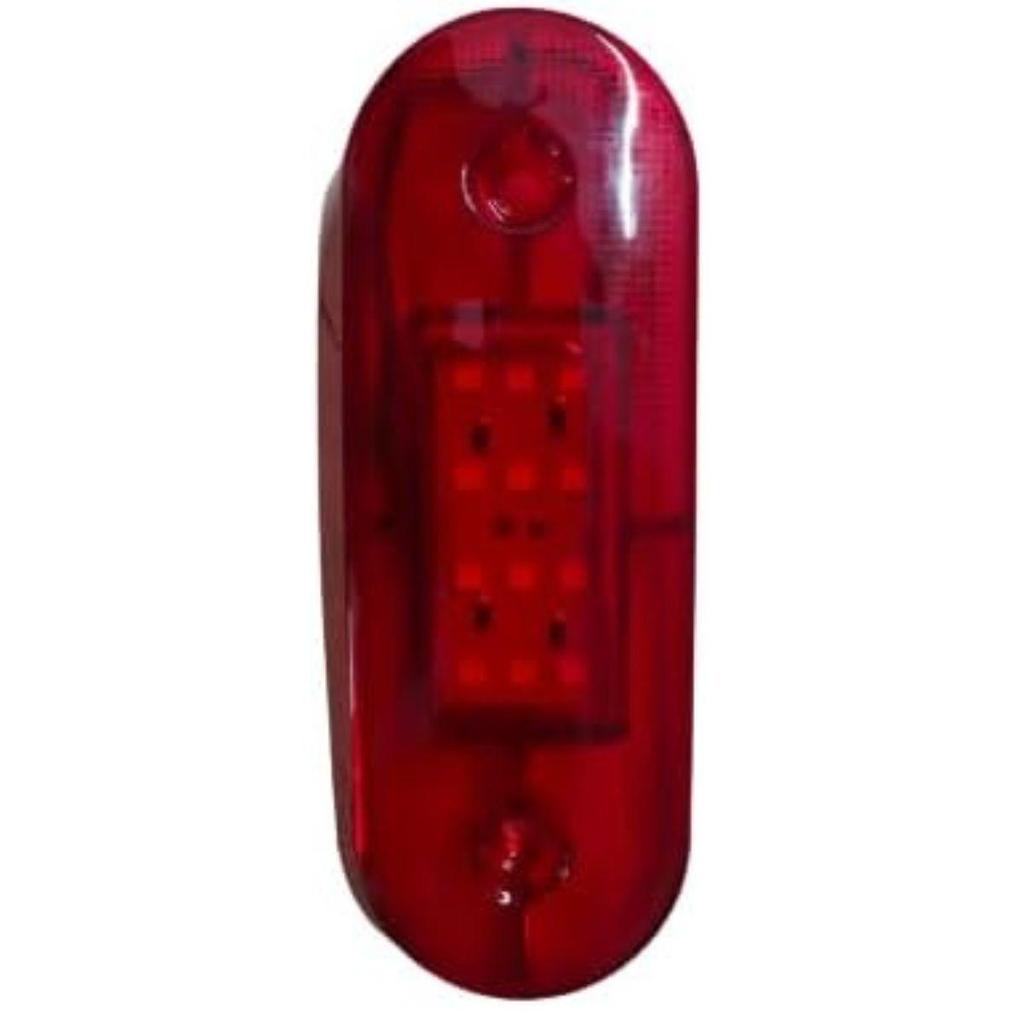 APSMOTIV 6PCS LED Side Marker Lightsv12V Trailer Marker Light Red Universal Clearance Lights for Trucks Trailer RV Camper Boat Marine