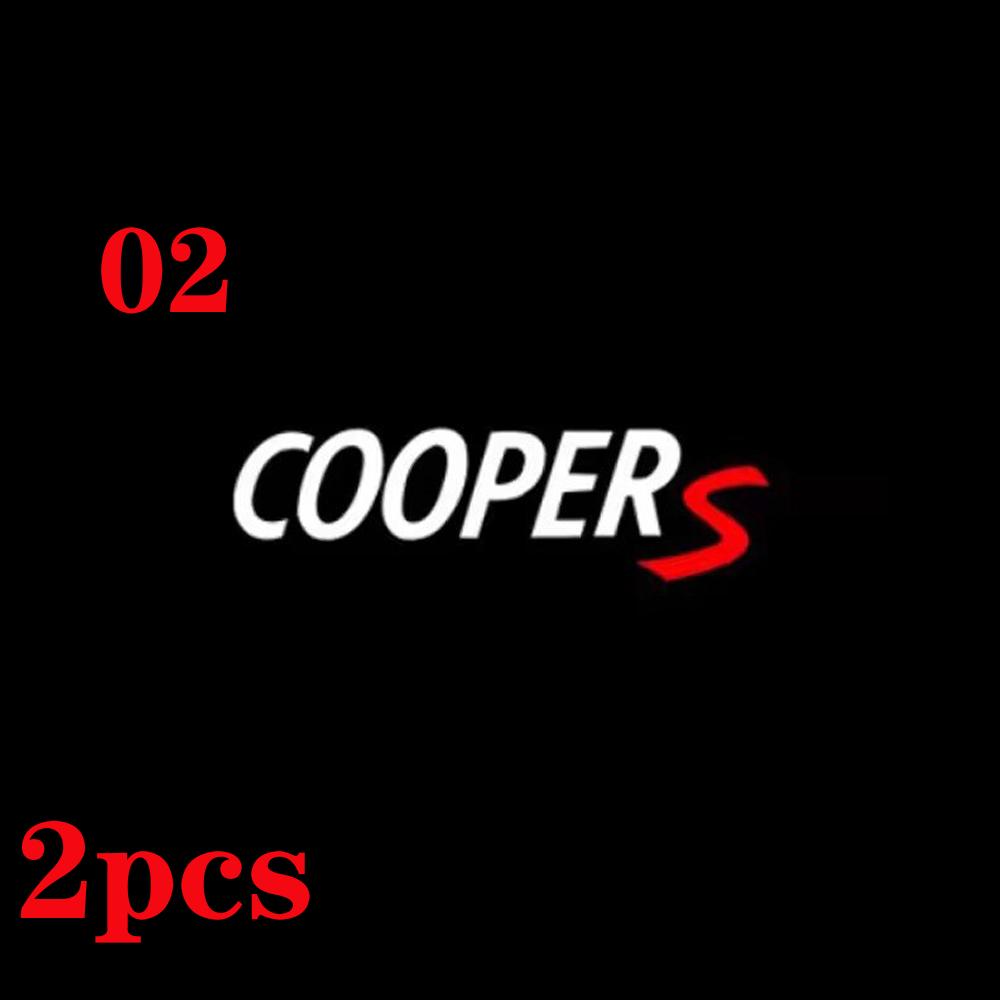 

2 шт. Светодиодный проектор на дверь автомобиля, приветственный свет для Mini Cooper Works R55 R56 R50 R53 R60 R61 F54 F55 F56F60, аксессуары для автомобиля