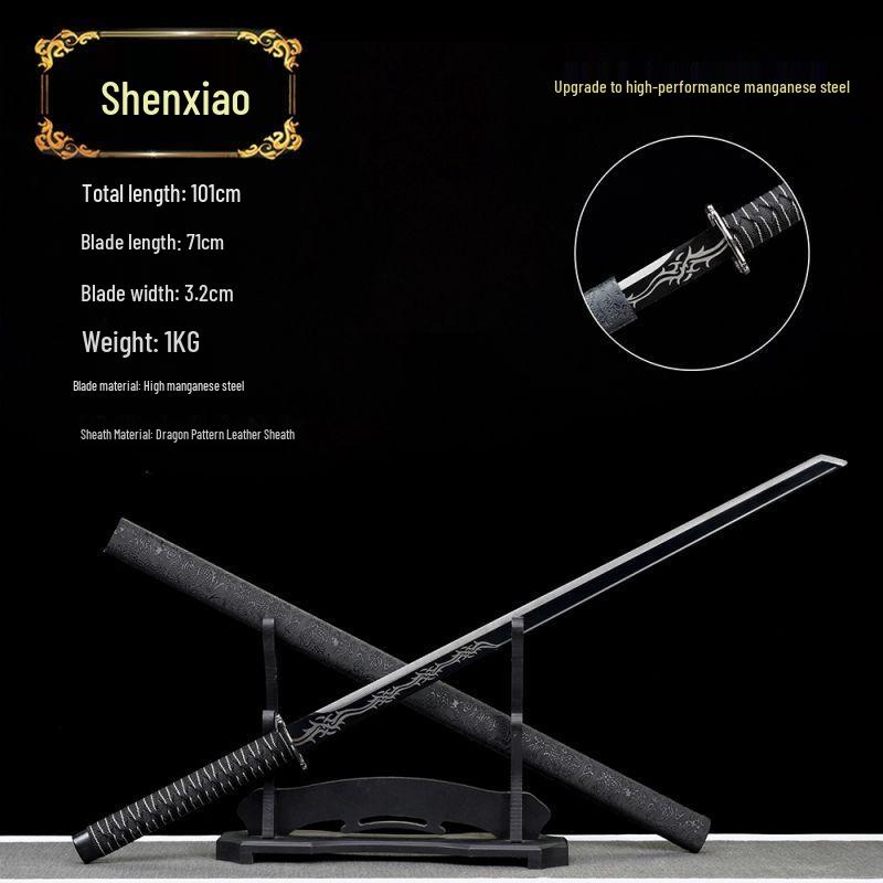 Декоративный меч Tang Heng Dao от Qiucraft