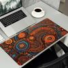 Boho Ethnic Mandala Pattern Extended Gaming Mouse Pad Nonslip Rubber Base Large Desk Mat Keyboard Mouse Pad For Laptop Pc