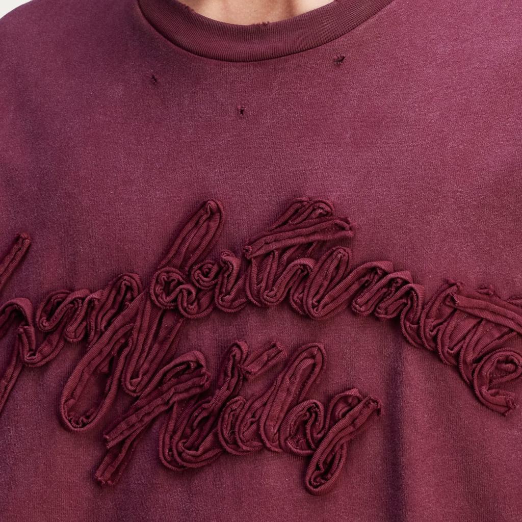 Adidas X Song For The Mute Langarm-T-Shirt Maroon Unisex Oberteile Rot JI9641