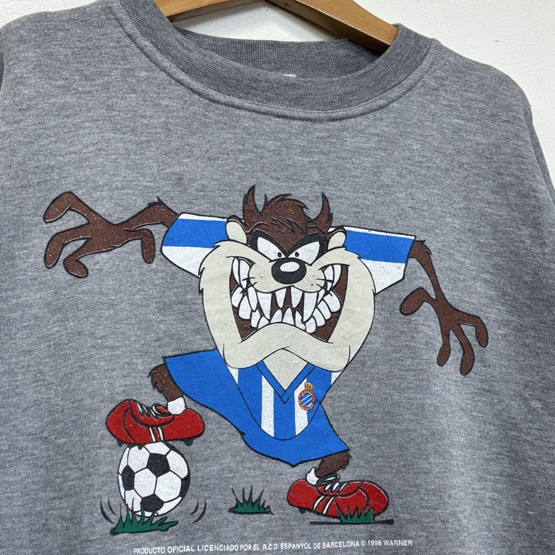 

[USED] Rare Looney Tunes Real Sociedad Anime Gray Sweatshirt