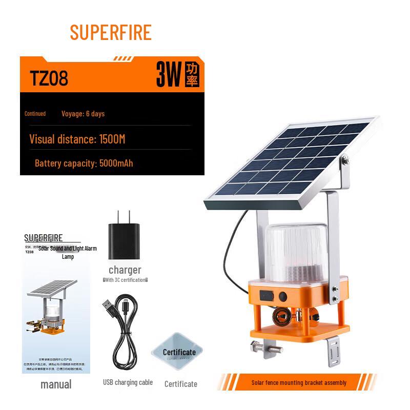 

SupFire TZ08 Solar Ultrasonic Bird Repeller