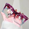 Elegant Full Rim Square Reading Glasses For Women Pc Frame Clear Les Magnification  1.0 To  4.0 Fashion Reading Glasses