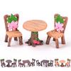 Neue Gartenhandwerk-Blumentöpfe, Feenornament, Miniaturfigur, Puppenhaus-Dekoration