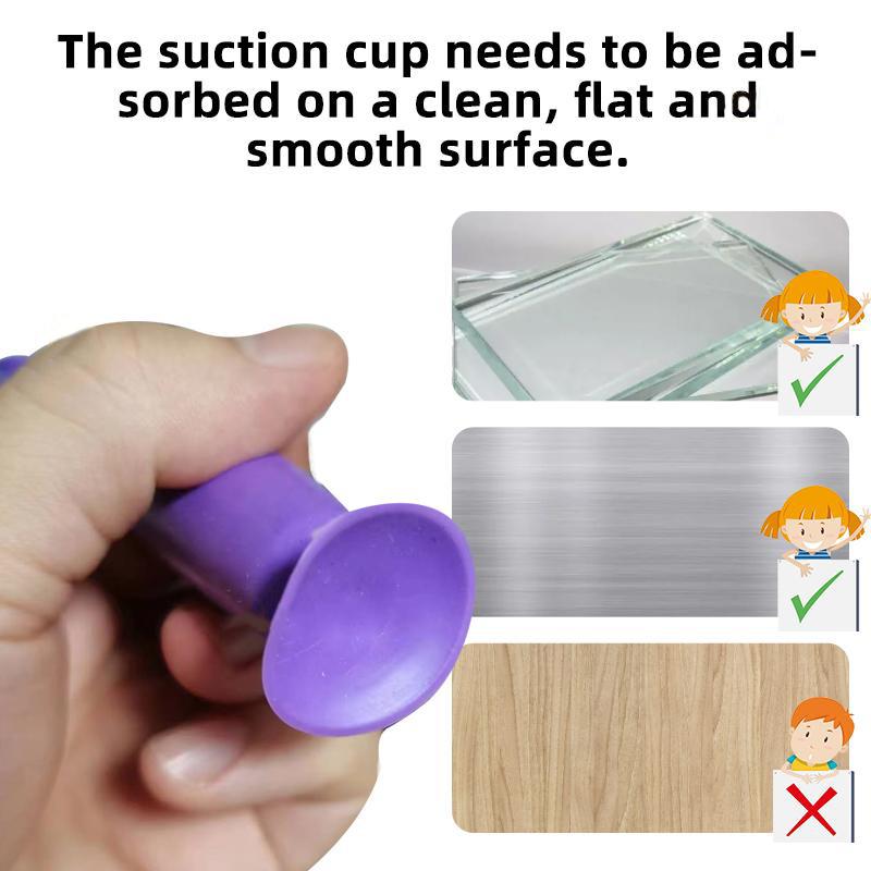 Saugnäpfe Pop Tube Karottenstift Rettich Sensorisch Drücken Blase Dekompressionsrohr Anti-Stress Fidget Autismus Angst Blasebalg Spielzeug