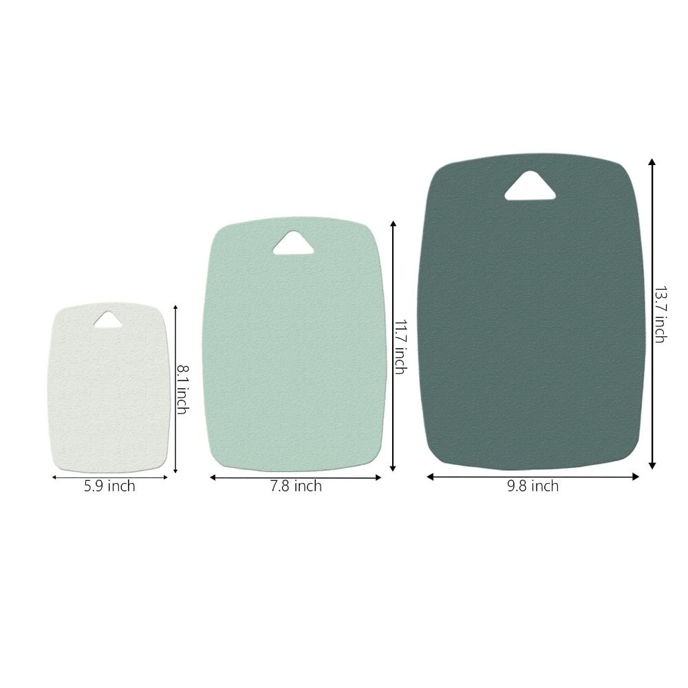 3pcs Set Mold-proof Cutting Board Set Plastic Kitchen Accessories Chopping Board  for Vegetable Meat