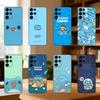 Cartoon Cute Bugcat Capoo Phone Case For Samsung S25,24,23,22,30,21,10,9,Ultra,Plus,Lite Soft Black Case