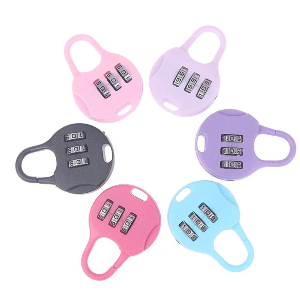 Backpack Padlock Padlock Luggage Travel Lock Digit Locks Solid Password Combination Lock  Drawer