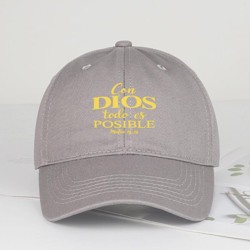 

MLFO DIOS Printed SoftTop Baseball Cap Breathable Minimalist RetroChic Unisex Daily Commute Outdoor Hiking Holiday Gift