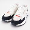 Men's ELLESSE Monochrome Gradient Sneakers with Laces and Thick Sole