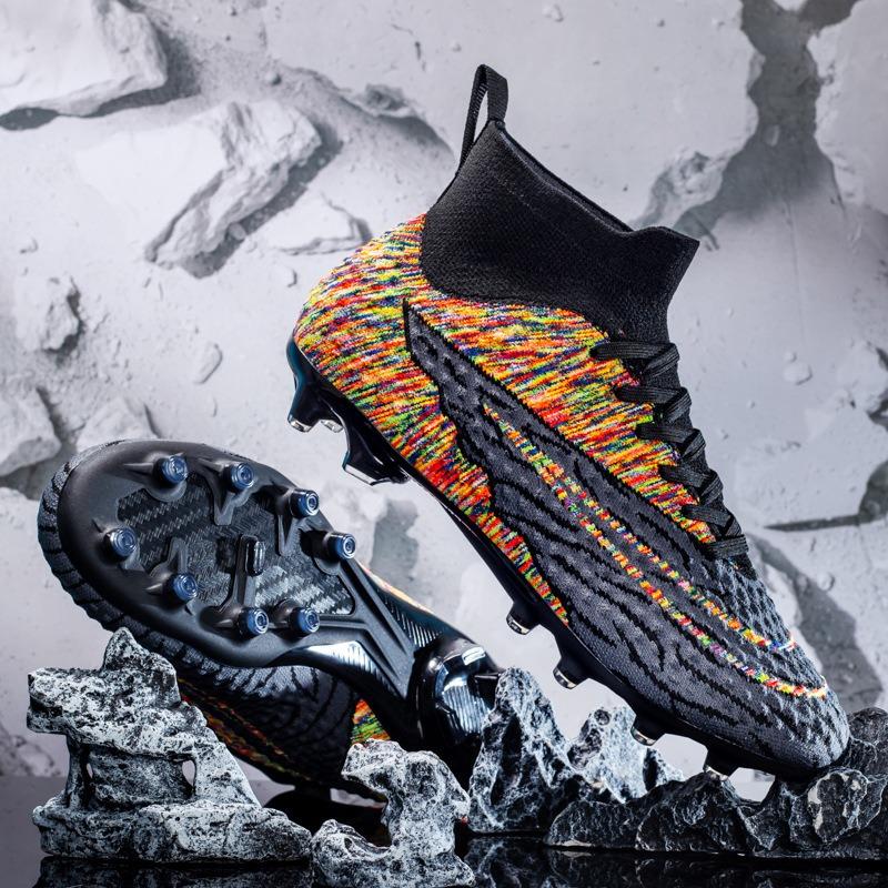 New youth football shoes men's long nails adult broken nails women's grass training sports shoes