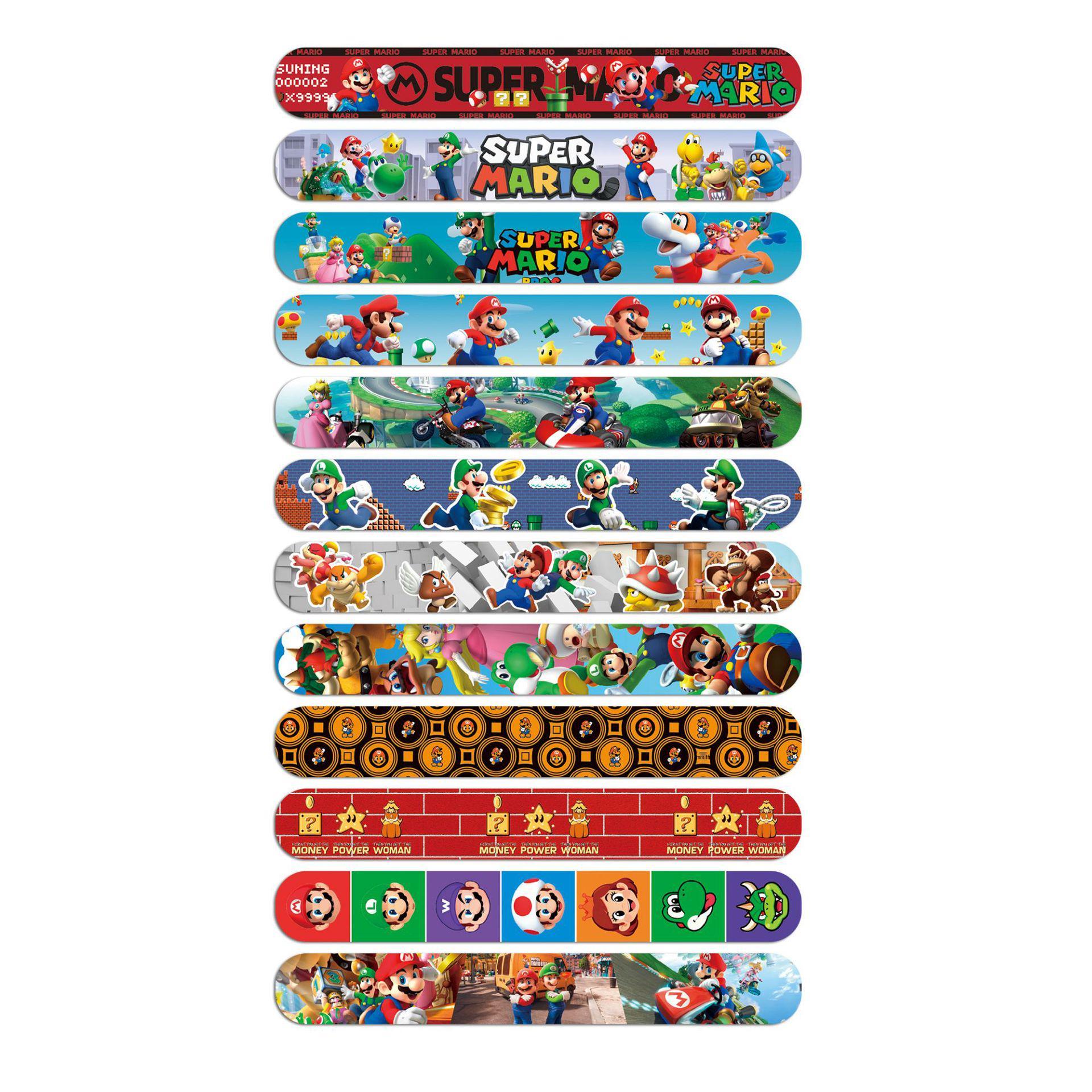 Super Mario Princess Clap Bracelet - Cartoon Anime Party Accessory for Kids