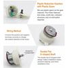 4Pcs 5-100RPM Micro Gear Motor Mini Electric Motor  for Display Stand Stage Light Turntable