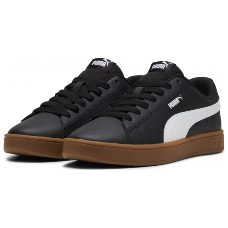 Puma Footwear Rickie Classic Comfortable Versatile Low-Top Sneakers Men Sneakers Black 394251-14
