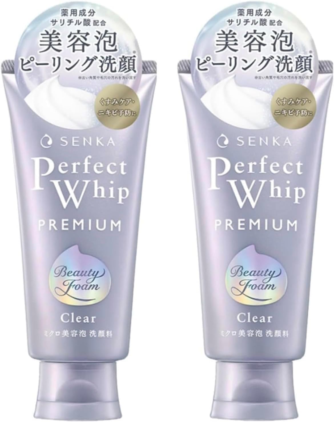 

Senka Perfect Whip Premium Clear для тусклой кожи, склонной к акне, пилинг для умывания [Оптовая покупка] 120 г, кожа, профилактика,