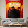Rush Film Wandteppich Wandbehang, Formel 1 Rennfilm Kunst, Actionfilm Wanddekoration für Schlafzimmer Man Cave