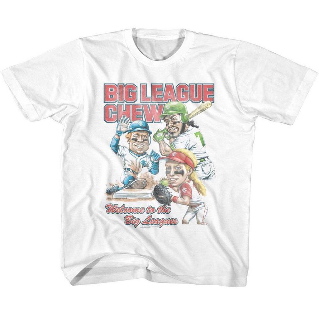 Big League Chew 3 Players Outta Here Original White Youth T-Shirt