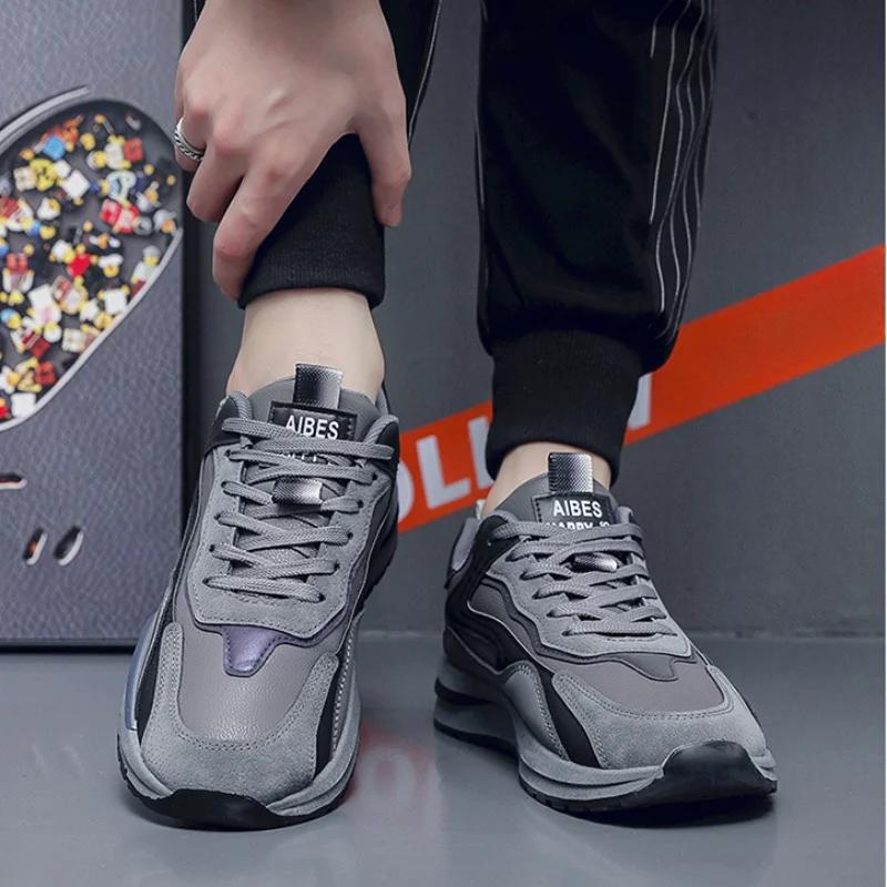 Men's Casual Sneakers Anti-slip Tennis Shoes Breathable Mens Jogging Sneakers Fashion Men Shoes Summer New Zapatos Para Hombres