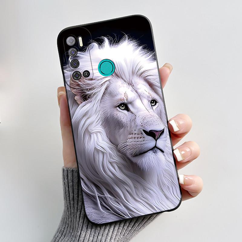 For Tecno Pouvoir 4 Pouvoir 4 Pro LC7 LC8 Case Luxury Cute Love Rabbit Funny Phone Casing Black Silicone Protective Back Cover