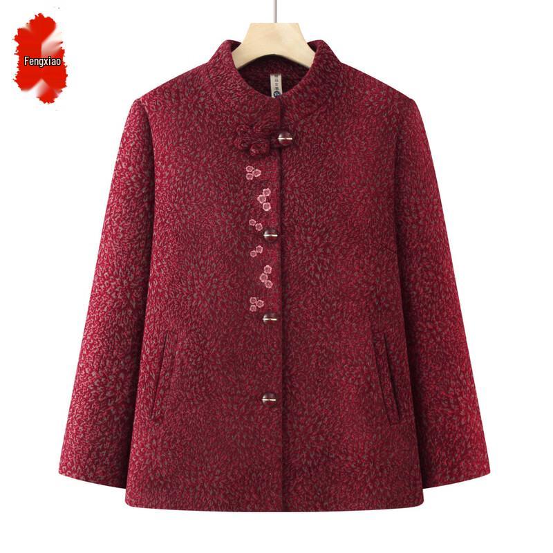 Elegant Textured Single-Breasted Floral Blouse for Women