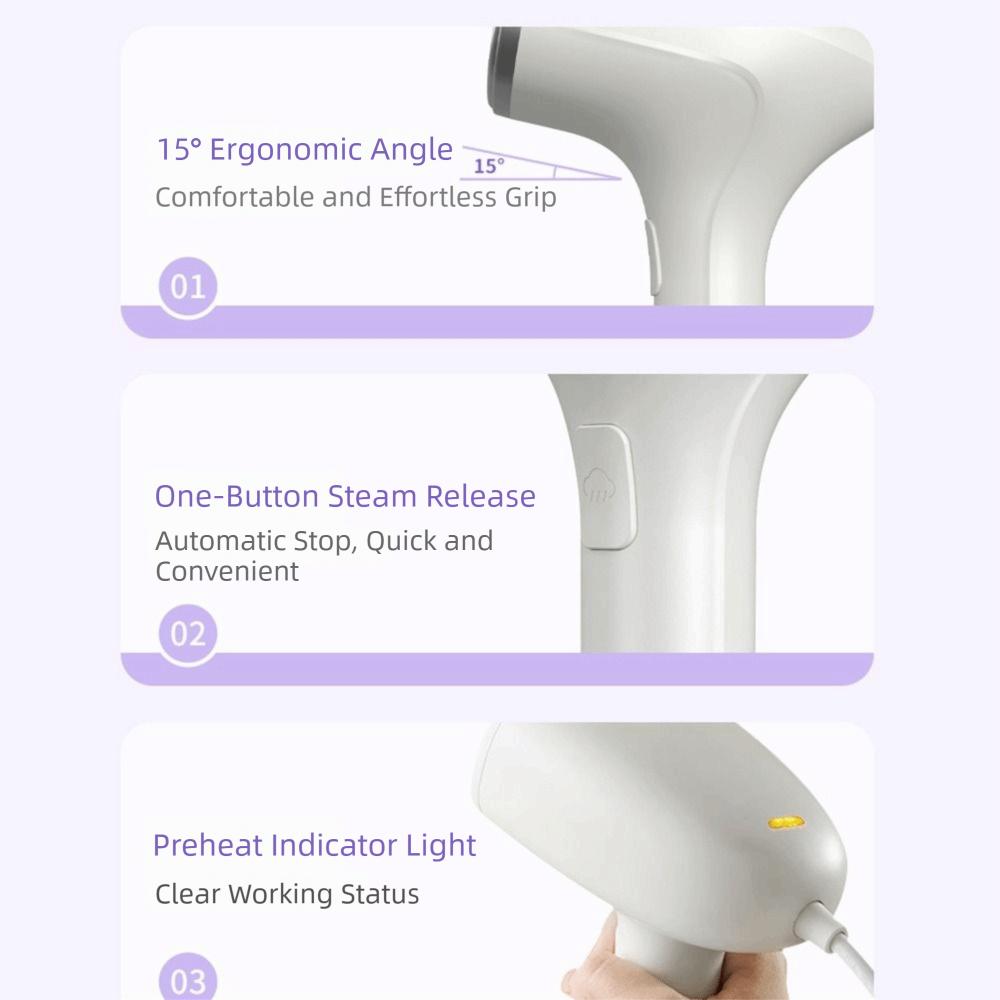 Fast Wrinkle Remove Portable Ironing Machine Electric Clothing Steamer Vapor Iron  Home Use