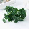 Simulation Green Plant Not Withered Eye-catching Realistic Anti-fall Decorative Background Decoration Ornament Four-leaf Grass Fake Plant Home Decor