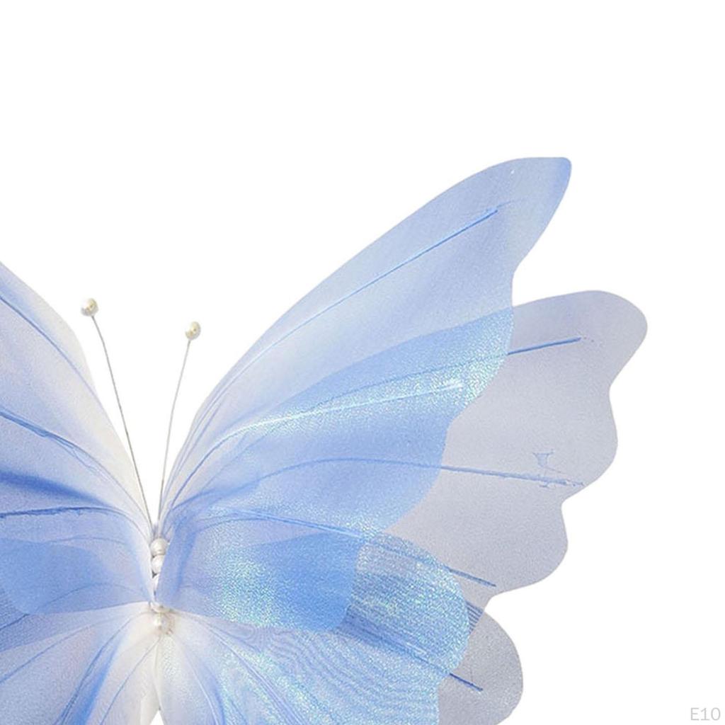 Artificial Butterfly Decoration for Baby Shower Decor Party Supplies Holiday