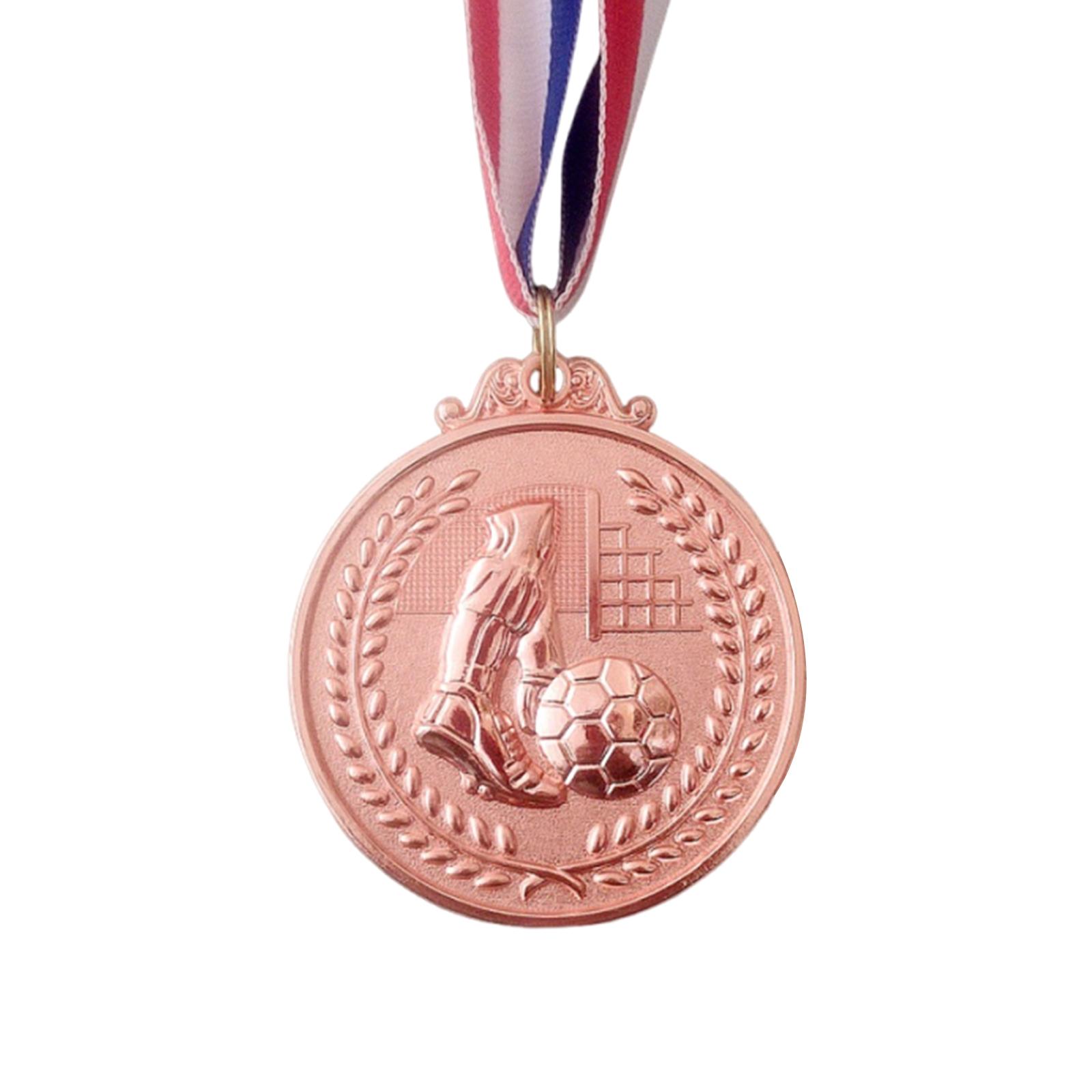 

2.54 Inches Winner Award Medal with Neck Ribbon Competition Award Medal Zinc Alloy Winner Prize Present Track And Field Souvenir