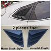 Car Styling Rear Window Triangle Shutters Blinds Cover Side Tuyere Trim External Accessories Fit For Hyundai Tucson 2016 -