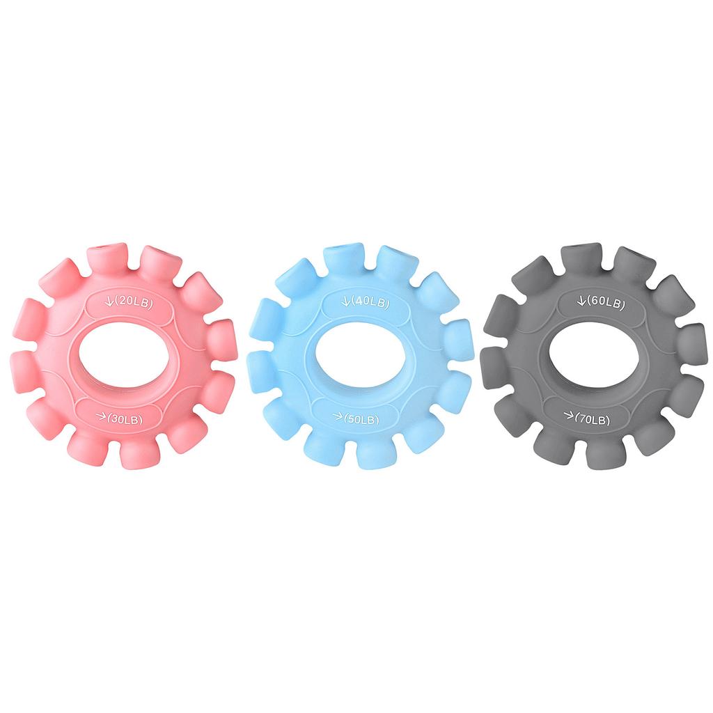 Hand Strengthener Suction Cup Grip Rings Hand Exerciser Silicone Squeezer Grippers Finger Exerciser for Office Homes Gym