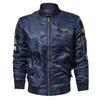 Men's Casual  Winter Jacket Stand Collar Military Clothing Zipper Coat