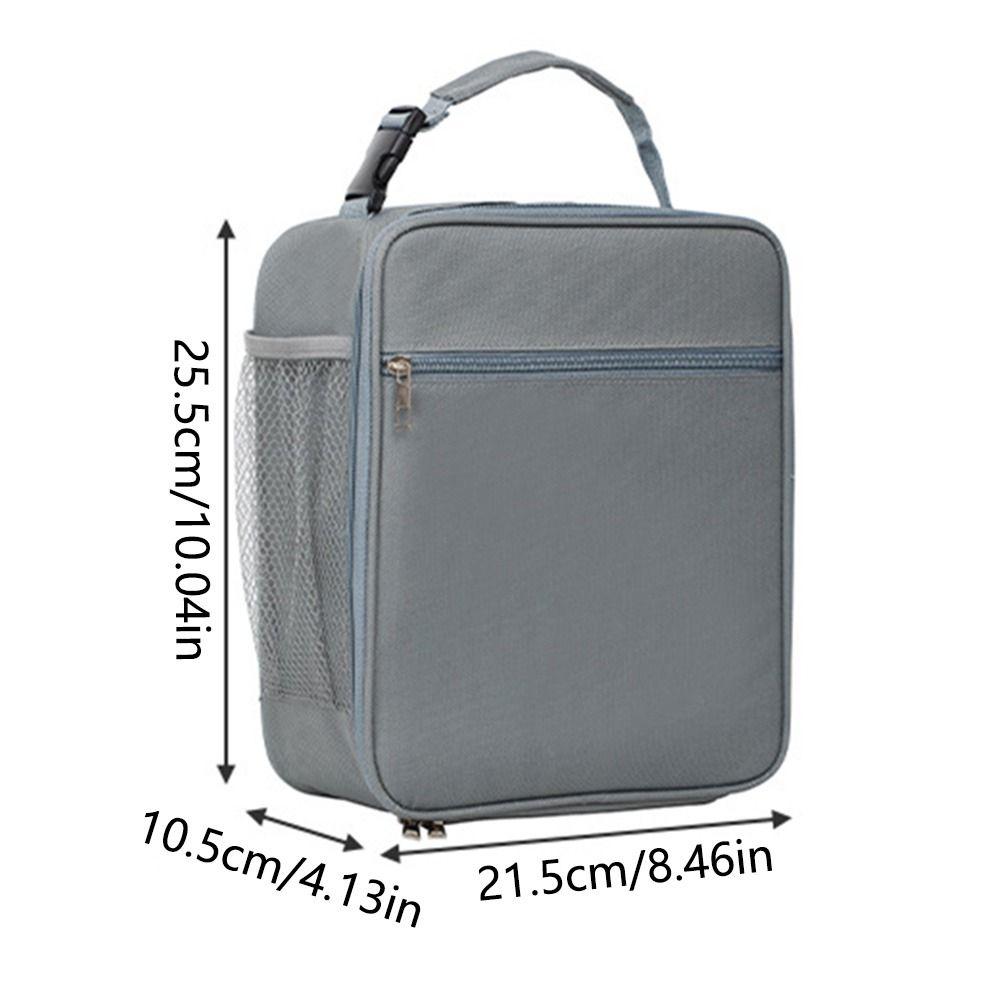 Large Capacity Lunch Bag Waterproof Lunch Pail Meal Bags Durable Insulated Lunch Box  Office