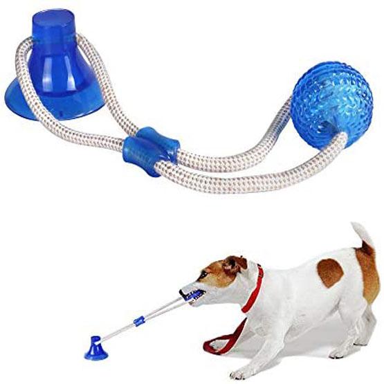 dog pull toy suction cup