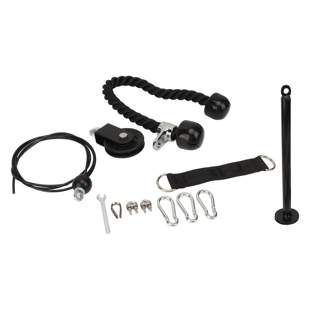 Weight Cable Pulley System DIY Weight Pulley System Workout Pulley System Home Gym Fitness