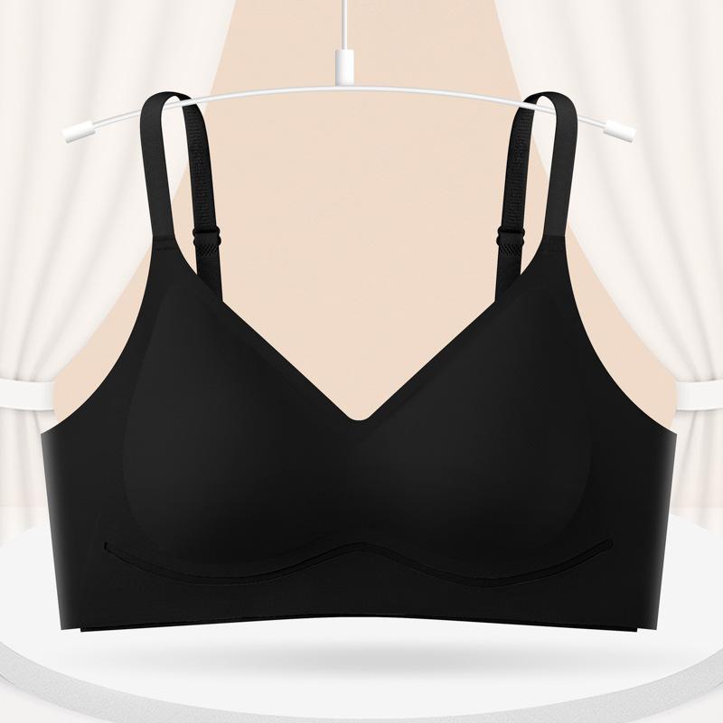 Traceless Underwear Women's Thin Styles Gather Large Breasts and Show Small Breasts To Prevent Sagging Women's Small Breasts Without Steel Rings