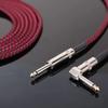 Mono Cable Electric Guitar Cable Metal Head Noise Reduction Cable 6.35mm Audio Cable  Bass