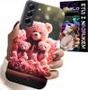 Etui Do Samsung Galaxy S22 - Rodzinka Różanych Misiów Upominek +Folia