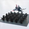 New 21Pcs Solider Uruk Hai Army Figrues King Angmar With Fell Beasts Shield Sword Bow Spear Weapons Kid Toys