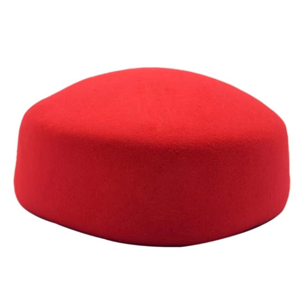Formal Beret Airline Stewardess Hat Pillbox Hat Marching Band Hat Air Hostesses Caps  Themed Party