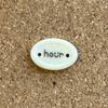 Elliptical Tag Button Collection Diy Sewing Accories Handmade Jewelry Decorative Buttons Clothing Jewelry Accessories
