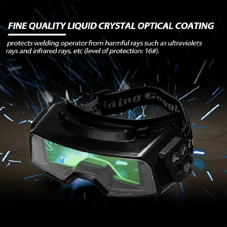 Light Weight Welding Protective Glasses Auto Darken Lens Adjustable Headband Suitable for Various Welding Application