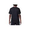 Jordan MVPT T-Shirt Motion Jumpman Bequemes Logo-Muster Weich Kurzarm Kinder Tops Schwarz 95D262-023