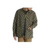 Vans Checkerboard Single Button Long Sleeve Shirt Men Shirts Army-Green VN0008GZ-KCZ