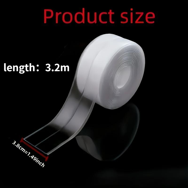 1PC Transparent Kitchen Bathroom Sealing Tape - Self-adhesive Waterproof and Mildew-proof Caulking Strip