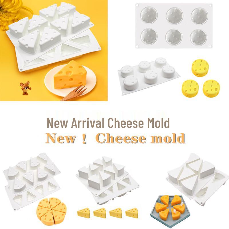 

8-Cavity Cheese Silicone Baking Mold